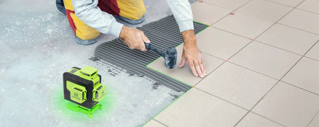 How to Use a Laser Level for Floors? – HUEPAR US