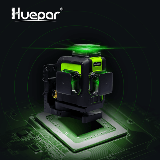 How to check the accuracy of the Orthogonal laser line - Huepar