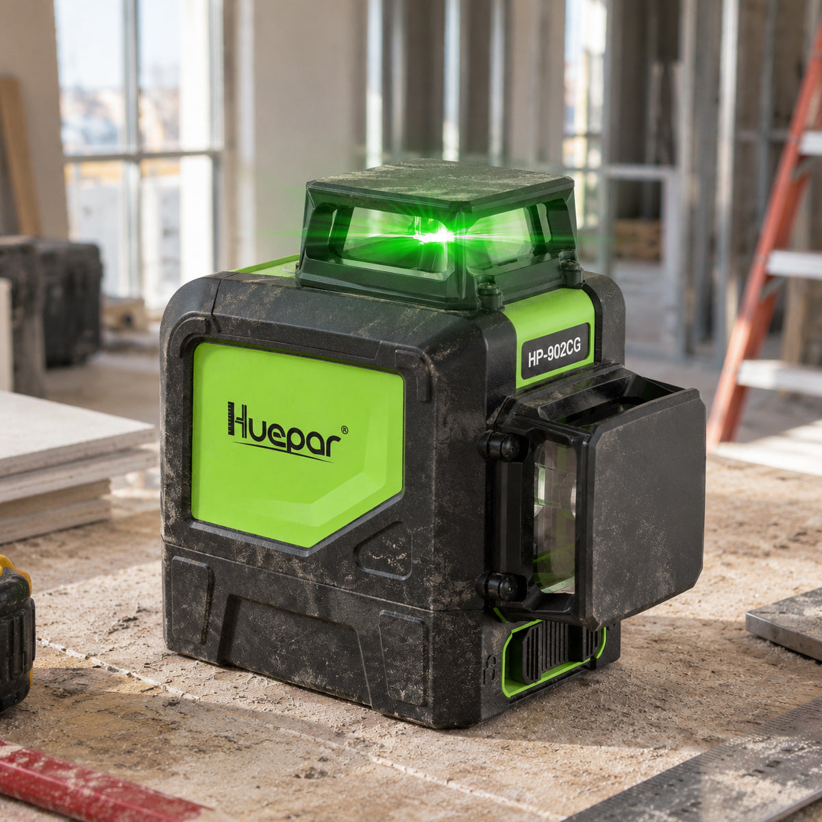 Huepar 902CG Laser Level - 2D Laser Levels