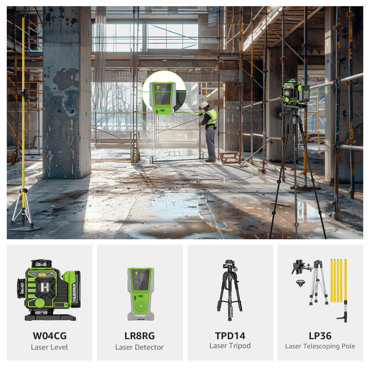 Huepar W04CG Pro Kit Pro Kit -