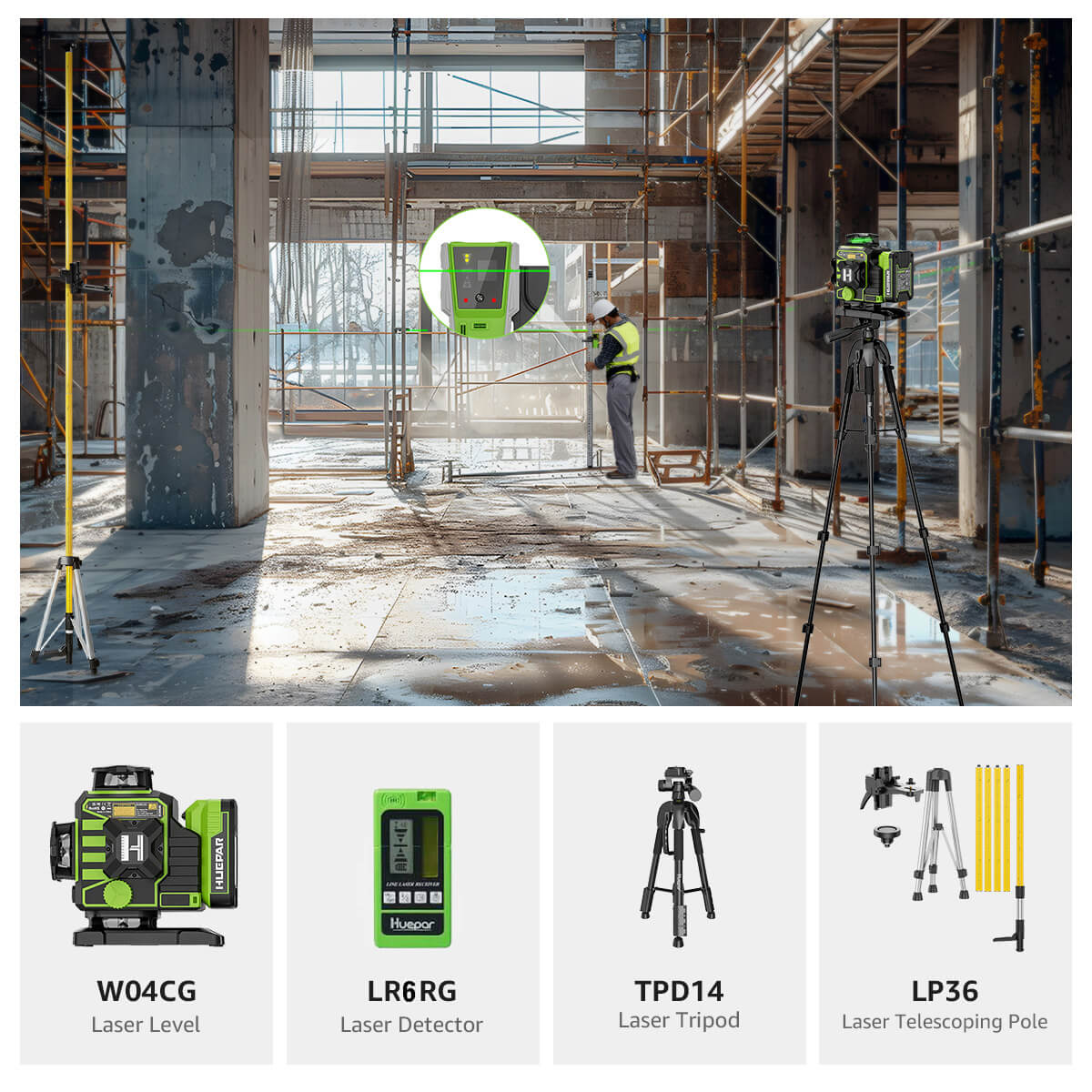 Huepar W04CG Pro Kit Pro Kit -