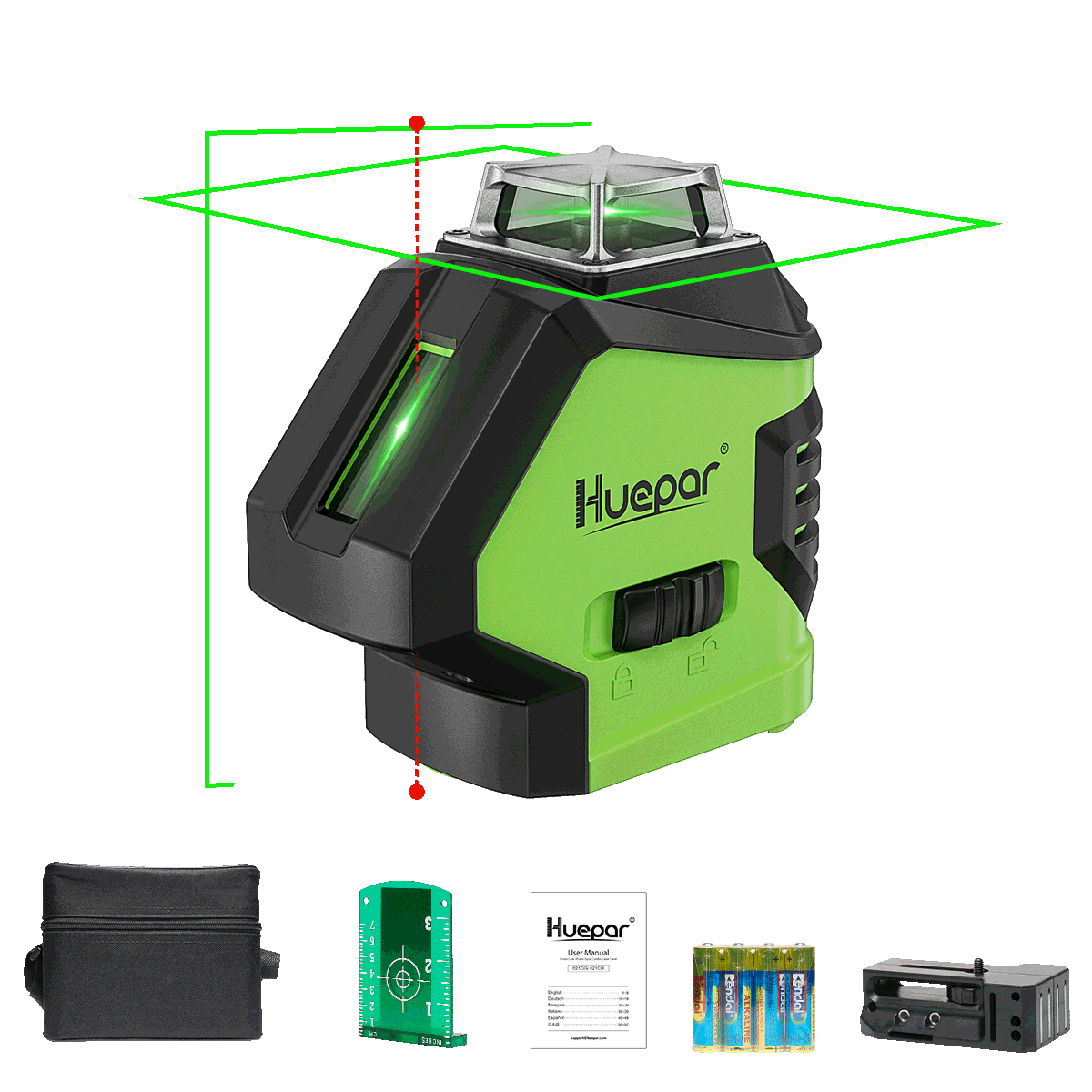 Huepar Green Laser Level 360 Laser Level Huepar HUEPAR US