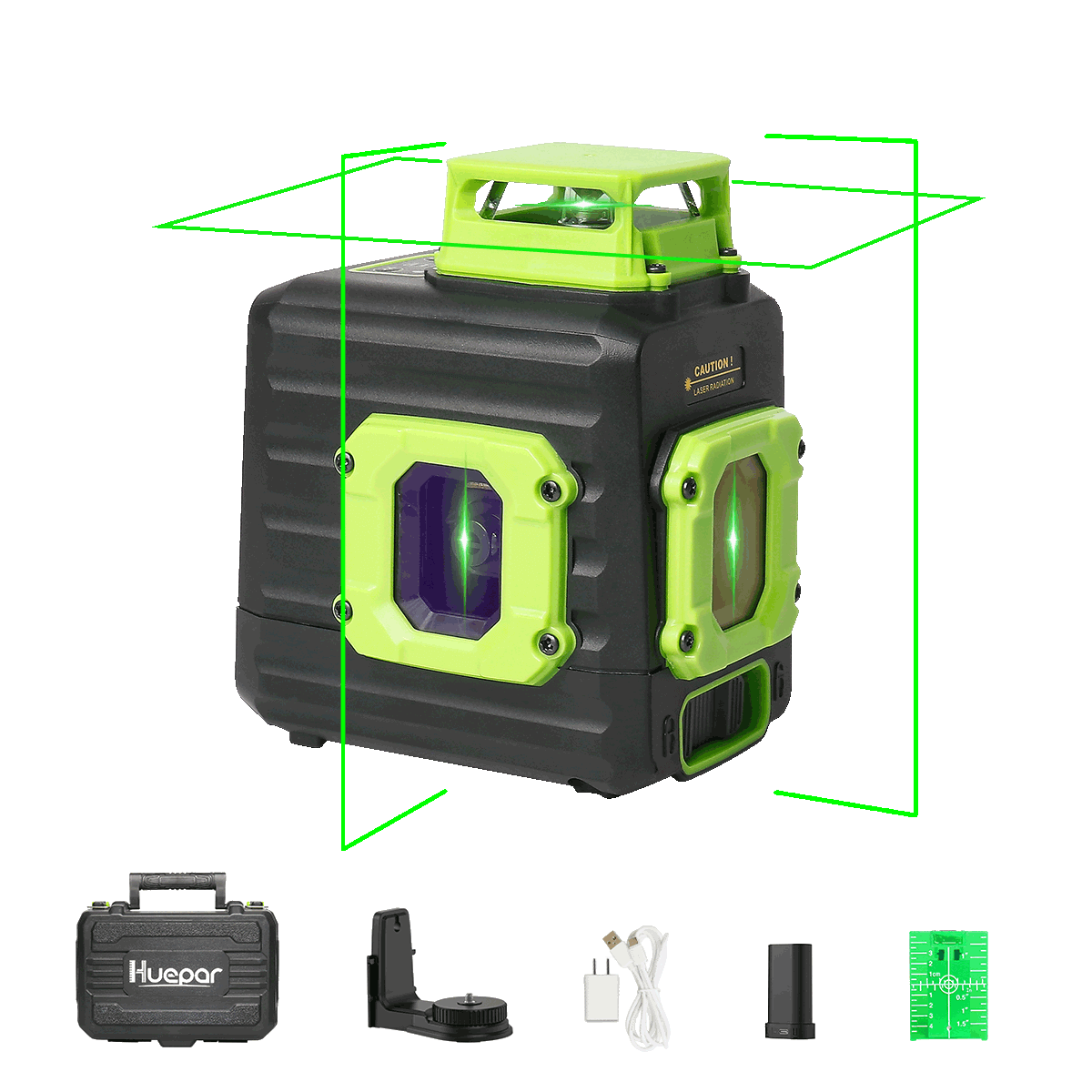 Huepar B21CG Laser Level B21CG - Cross Line Laser Level