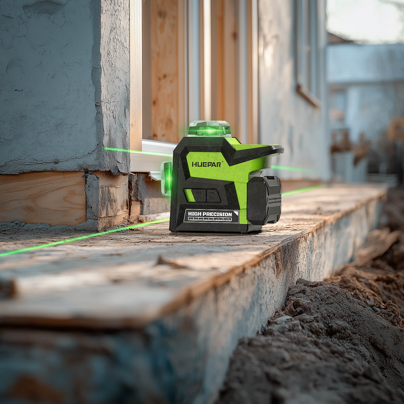 Huepar HX03CG Laser Level - 3D Laser Levels