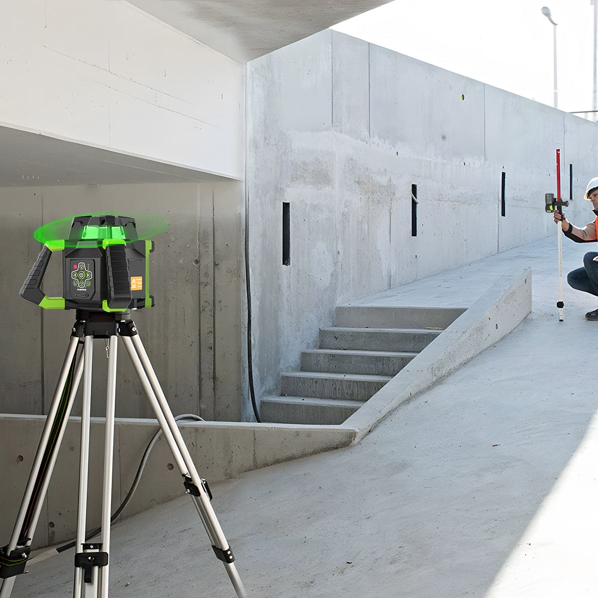 Huepar RL300HVG Laser Level - Rotary Laser Levels