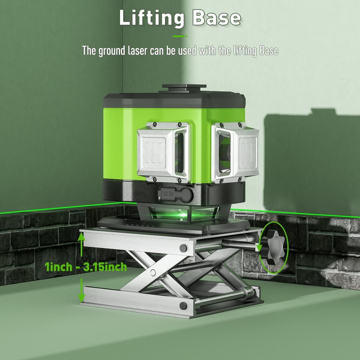 Huepar 503DG Laser Level - 3D Laser Levels