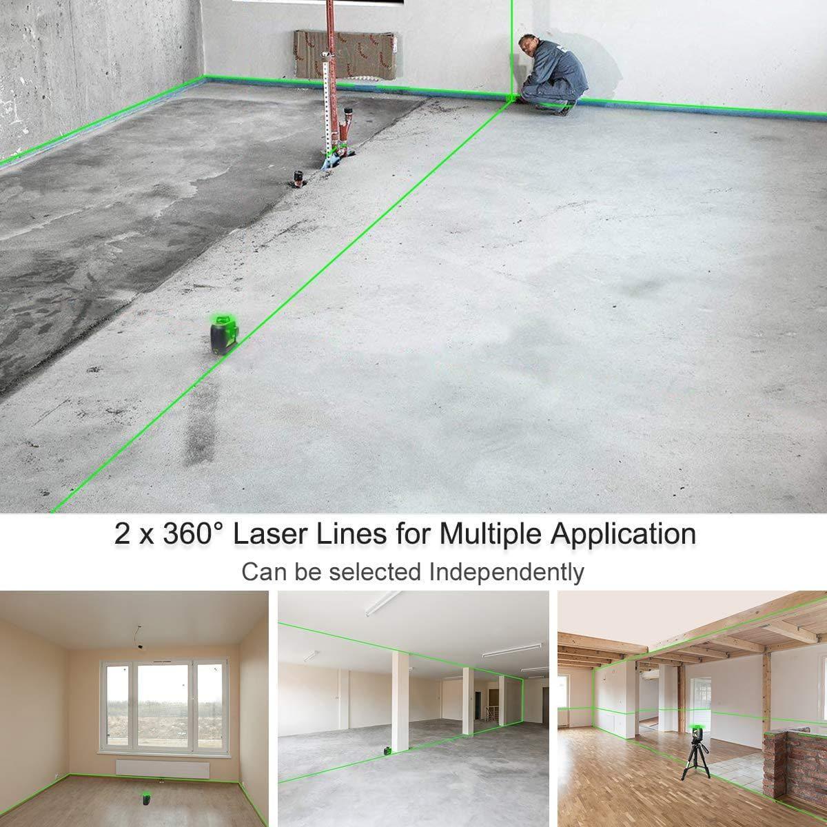 Huepar 602CG Laser Level - 2D Laser Levels