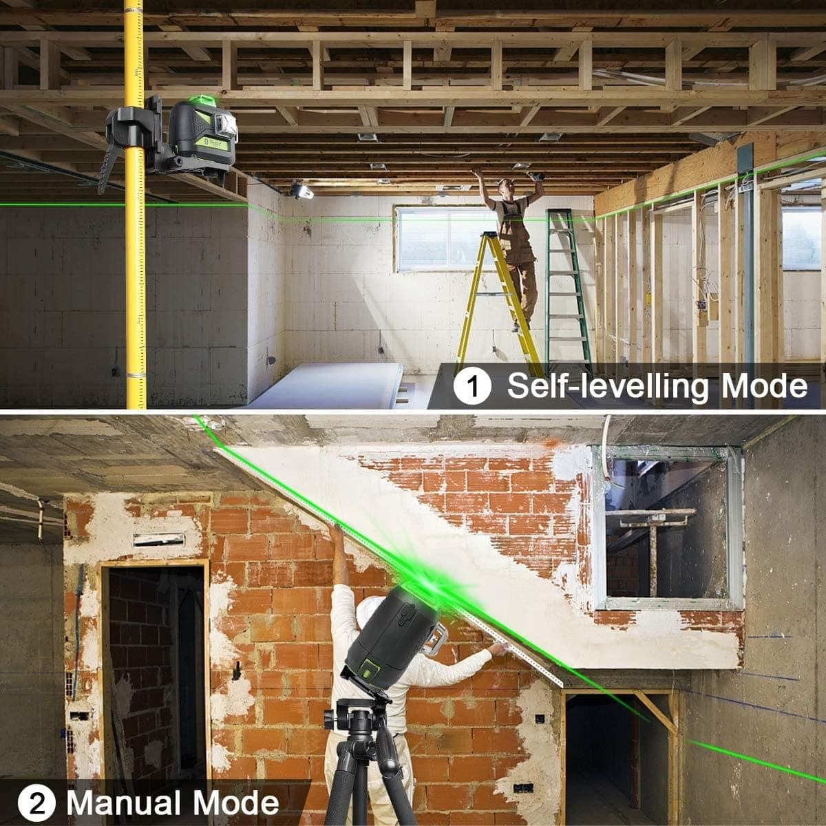 Huepar 603LP Laser Level - 3D Laser Levels