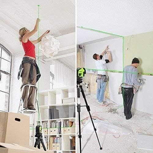 Huepar 8211G Laser Level - Cross Line Laser Level