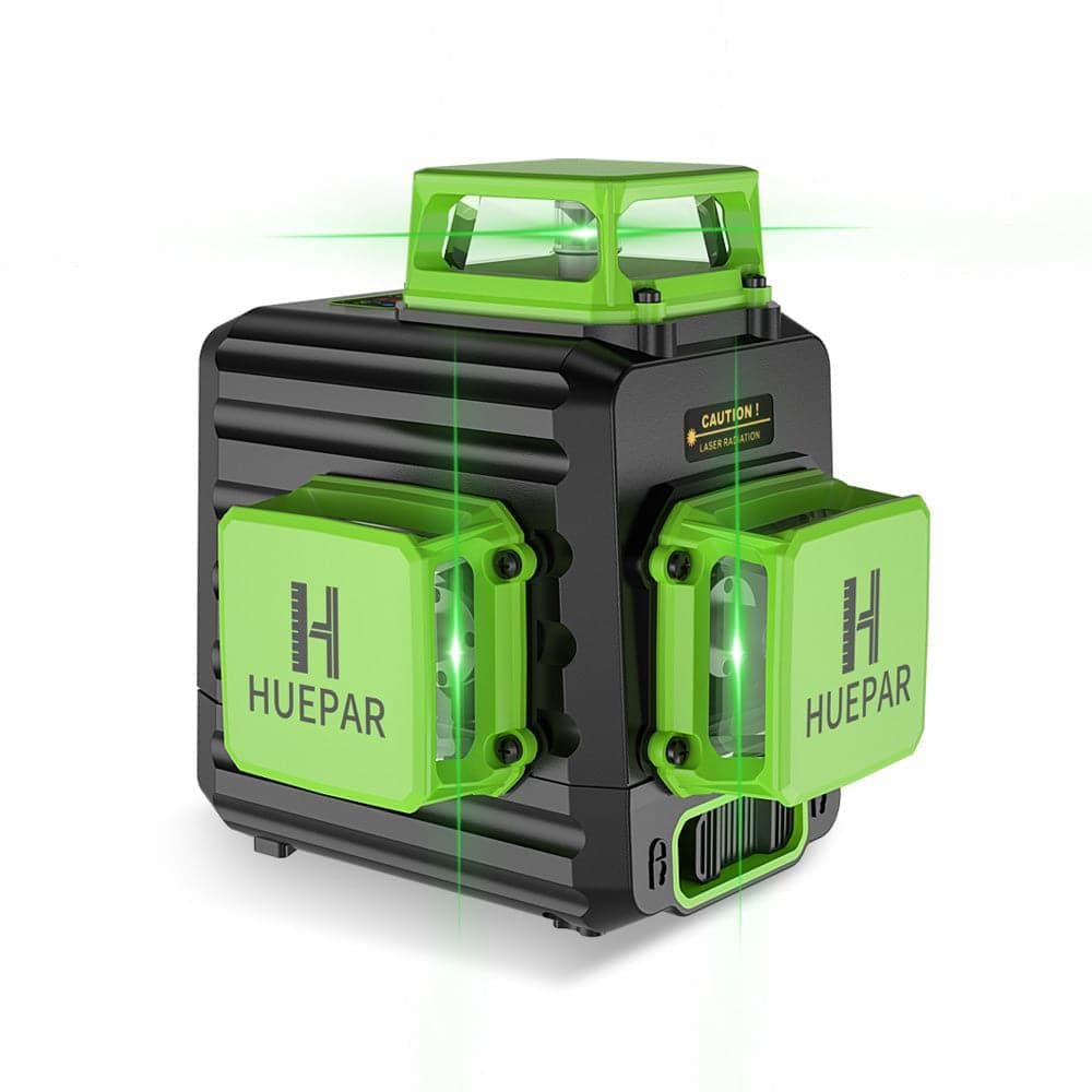 Huepar GF360G - 3D Laser Level Green Lines USB Charging Level freeshipping  - Best Laser Level - Advanced Technology - Huepar