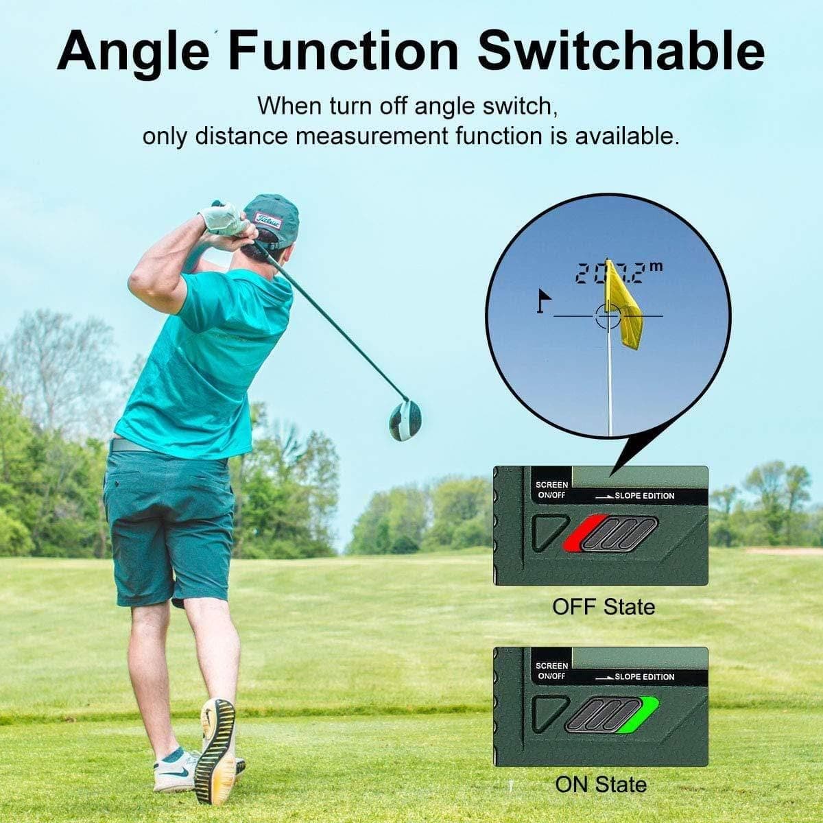 Huepar HLR1000 - Golf Laser Rangefinder - Laser Rangefinder