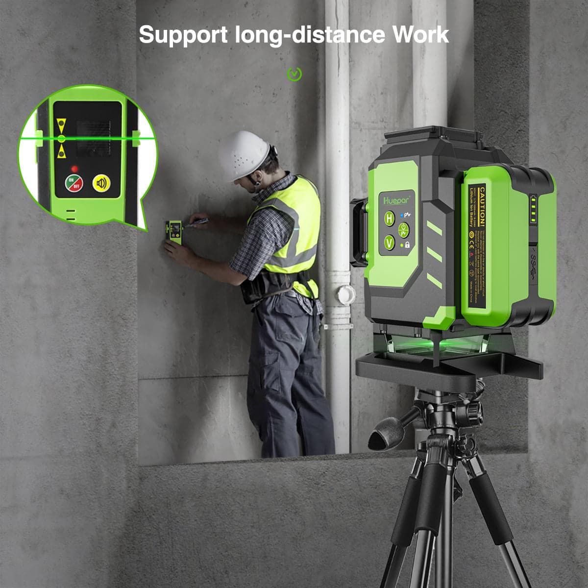 Huepar LS03DG Laser Level - 3D Laser Levels