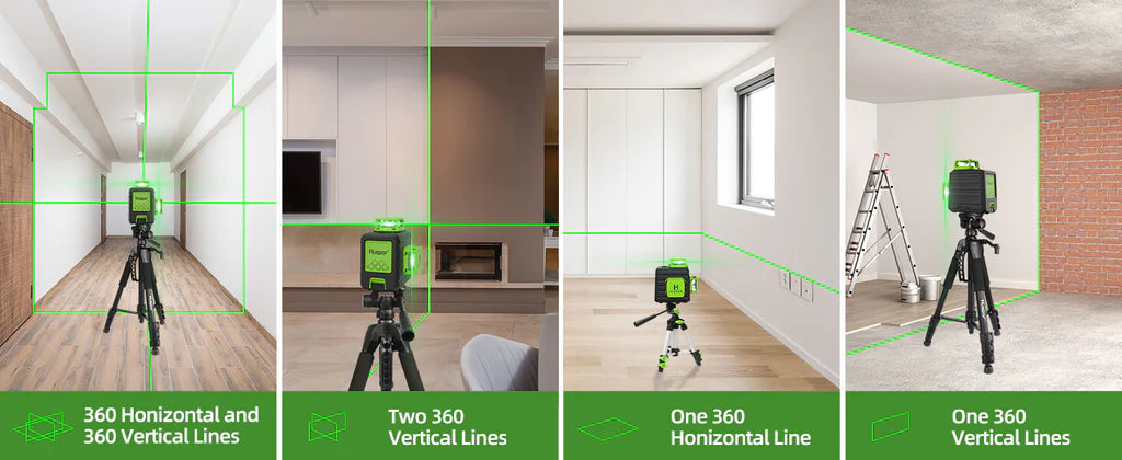 How to Use a Laser Level to Square a Room