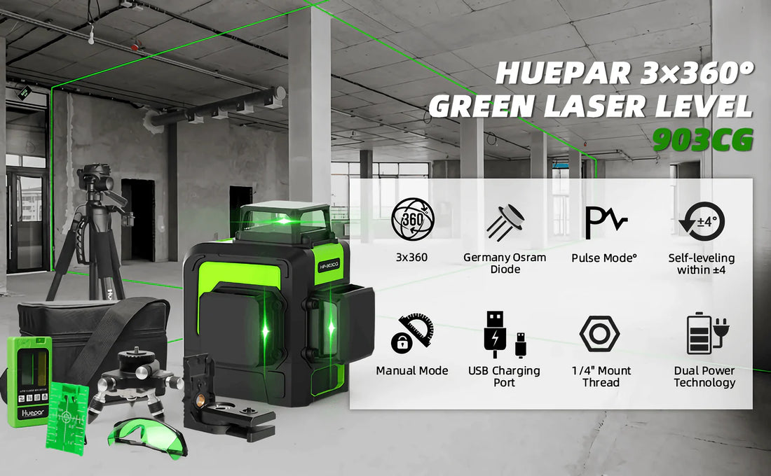 Red vs. Green Laser Level