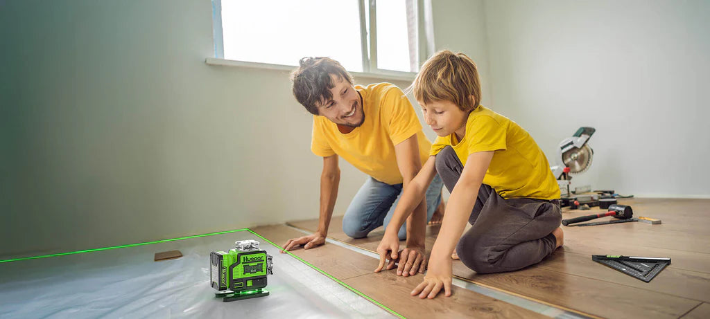 What is a construction laser level