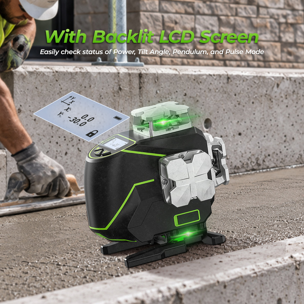 Huepar S04CG Laser Level - 4D Laser Levels