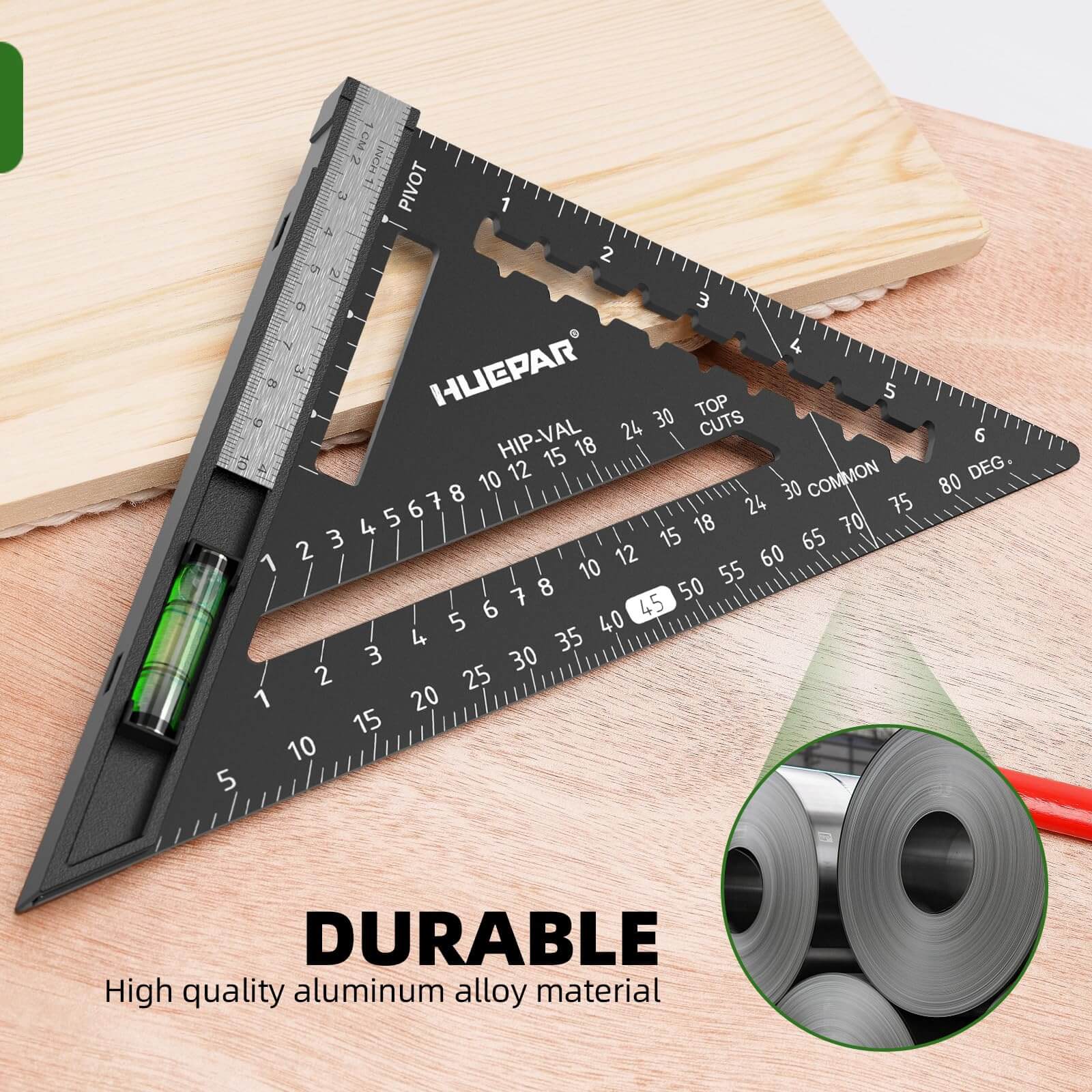 HUEPAR CS1 Level Ruler for precise measurements2