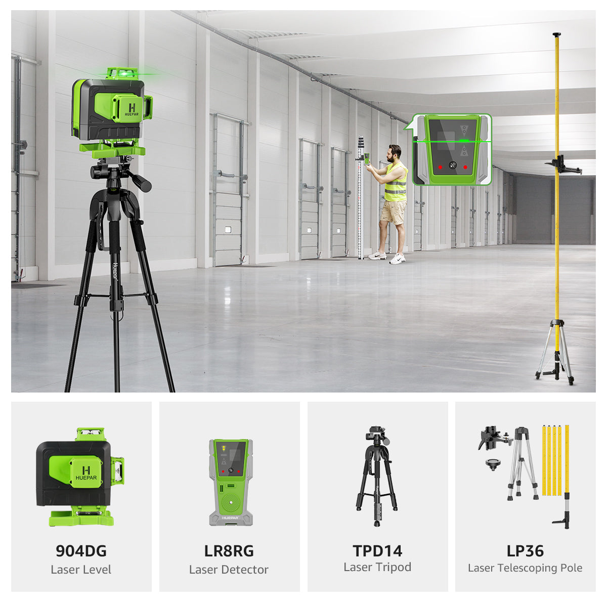 Huepar 904DG Laser Level