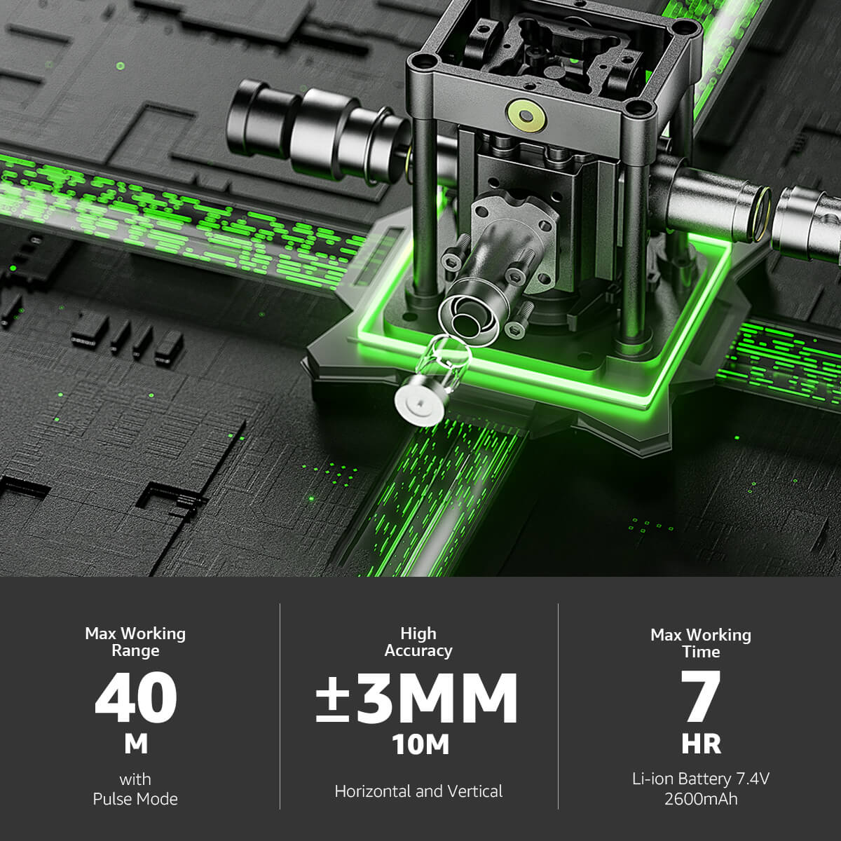 Huepar S03CG Pro Kit -