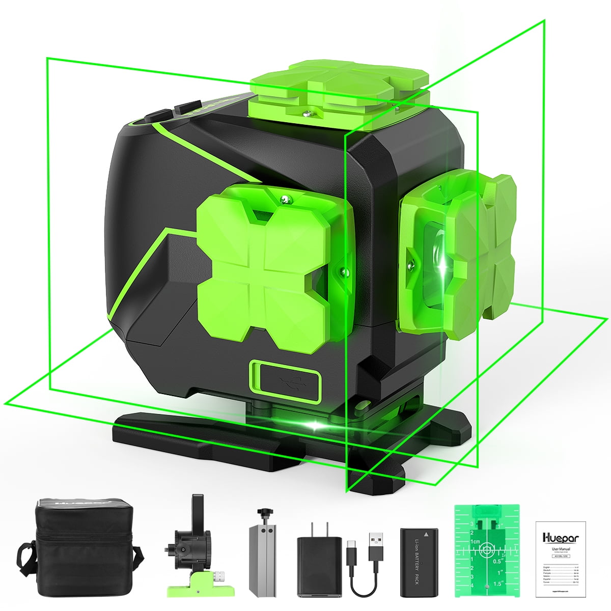 Huepar S03DG-L Laser Level S03DG-L - 3D Laser Levels