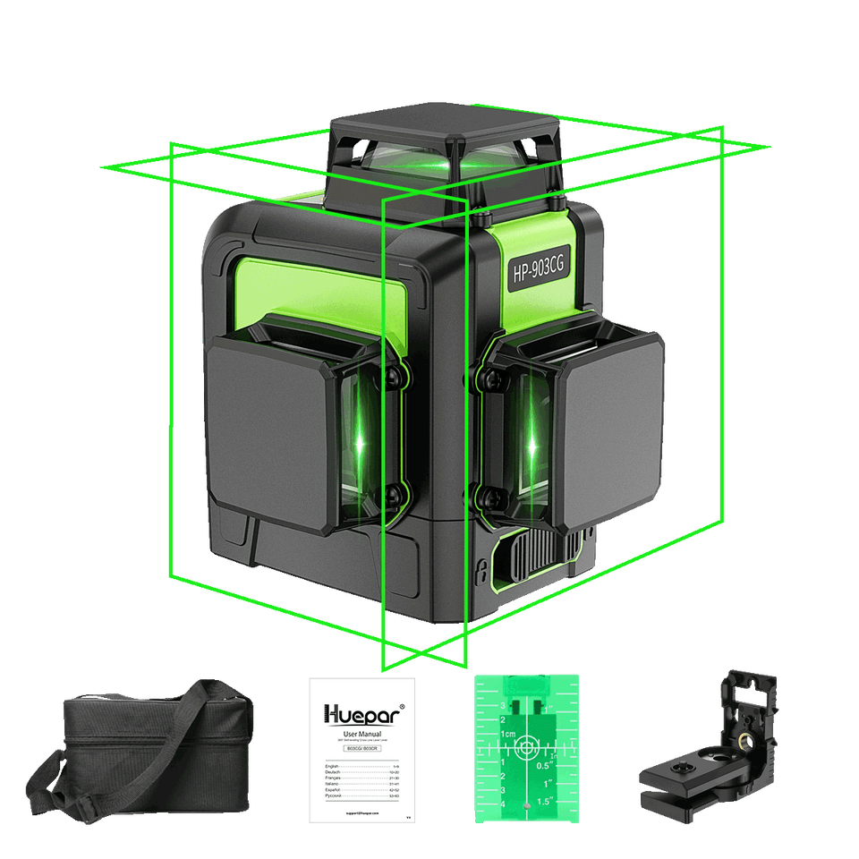 4D Laser Levels – HUEPAR US