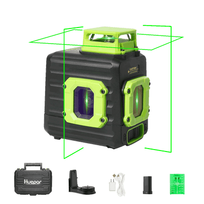 HUEPEP B21CG - Lithium-Ionen-Batterie des Laserebenen mit Typ C-Ladeöffnung und Hartkörpern