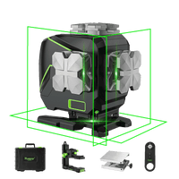 Huepar S03DG - Niveau laser 3D auto-nivelant 12 lignes avec écran LCD connecté Bluetooth 