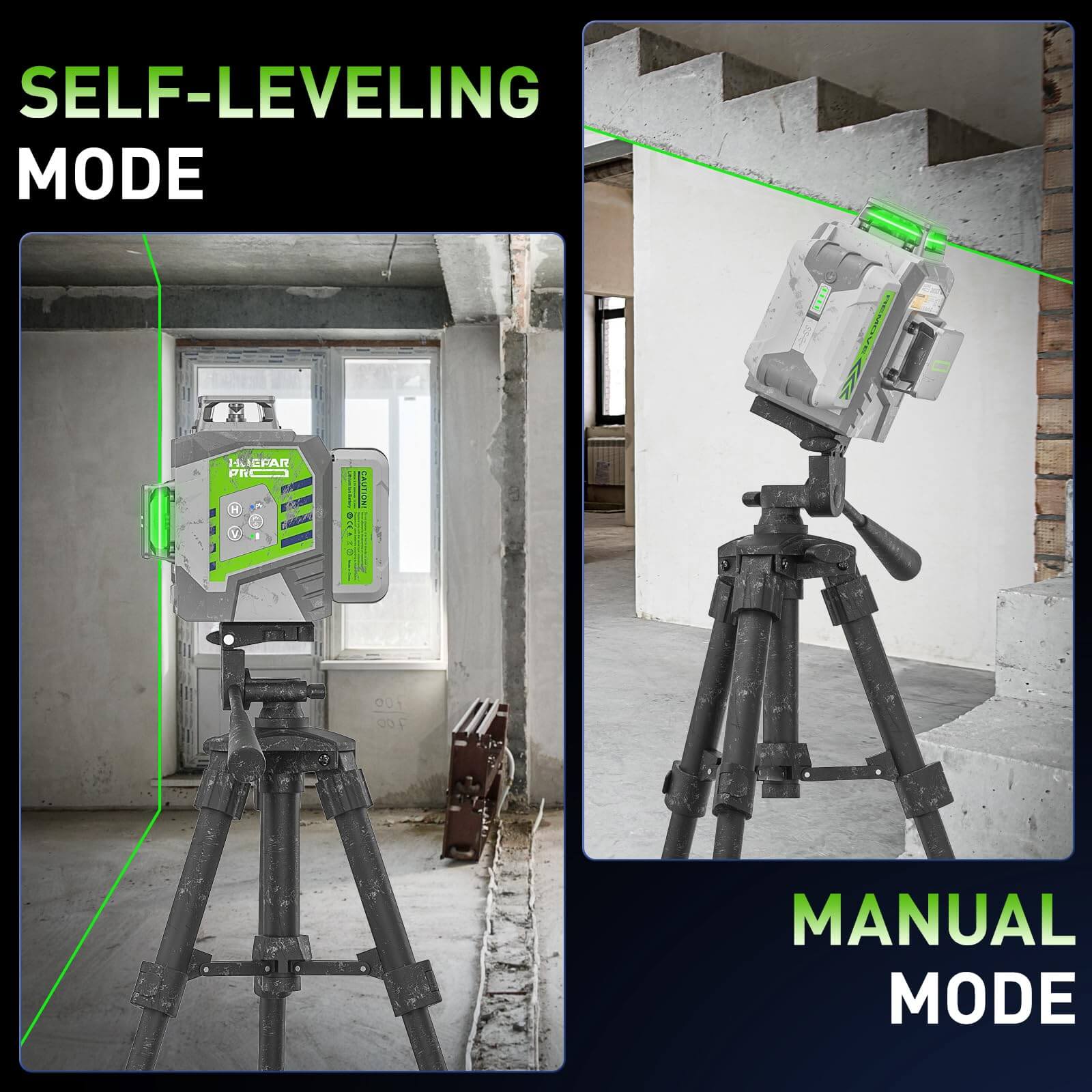 Huepar Pro ZK03CG Laser Level