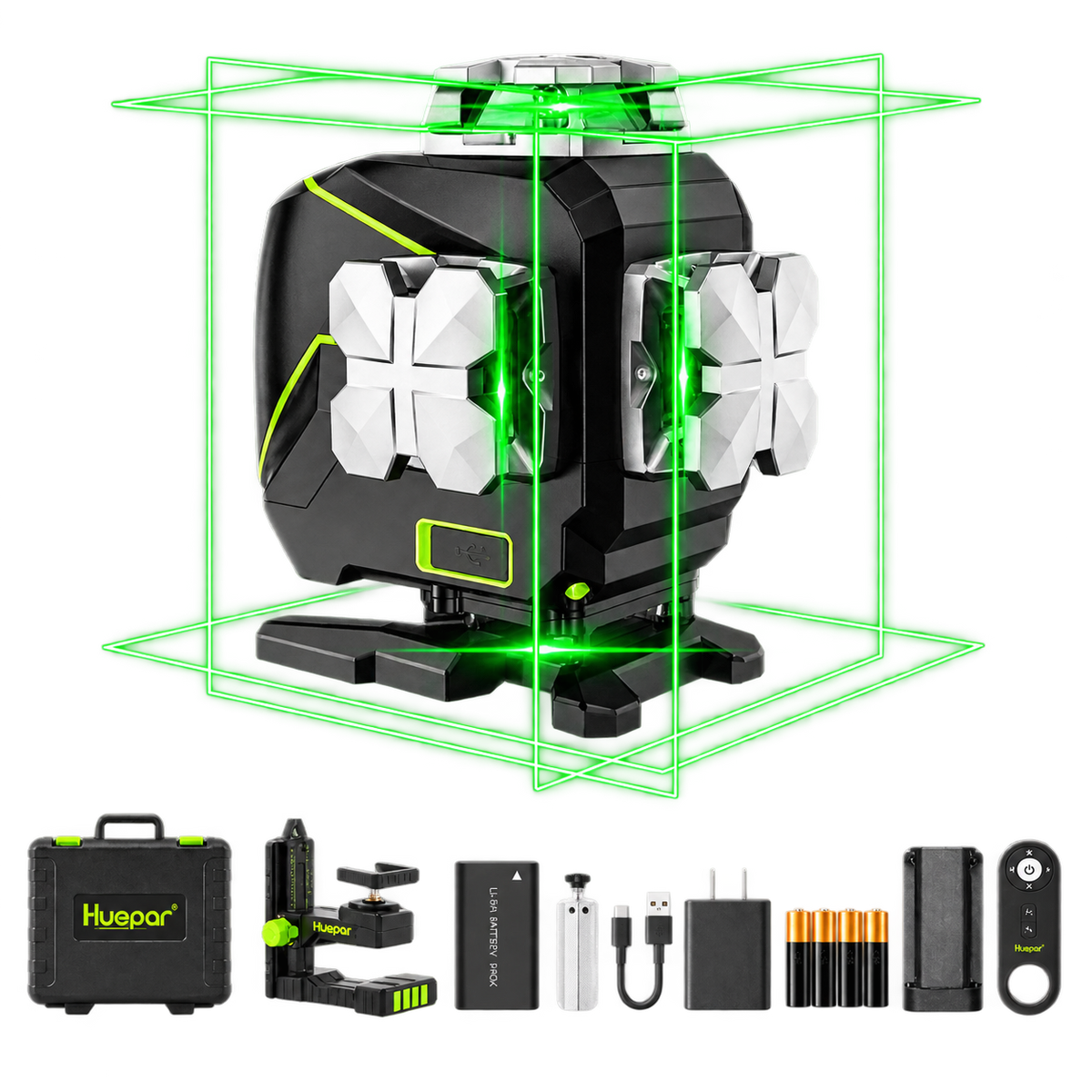 Huepar S04CG Laser Level S04CG - 4D Laser Levels
