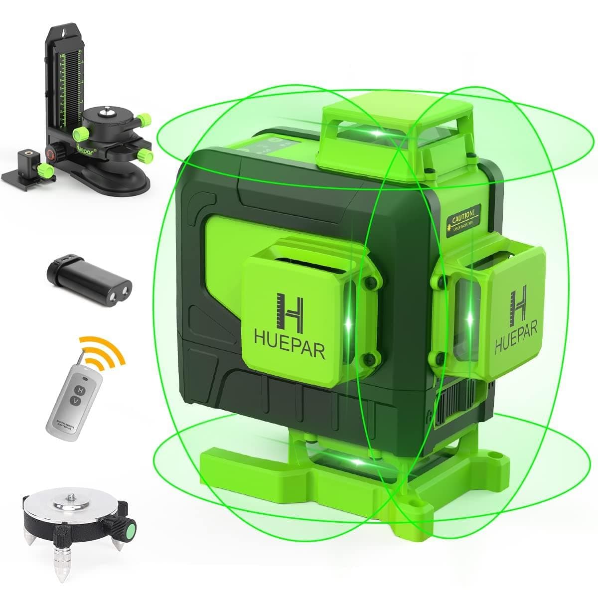 Huepar S04CG 360 Self-leveling Bluetooth Function&Outdoor Pulse Mode 4D  Green Beam line nivel laser 16