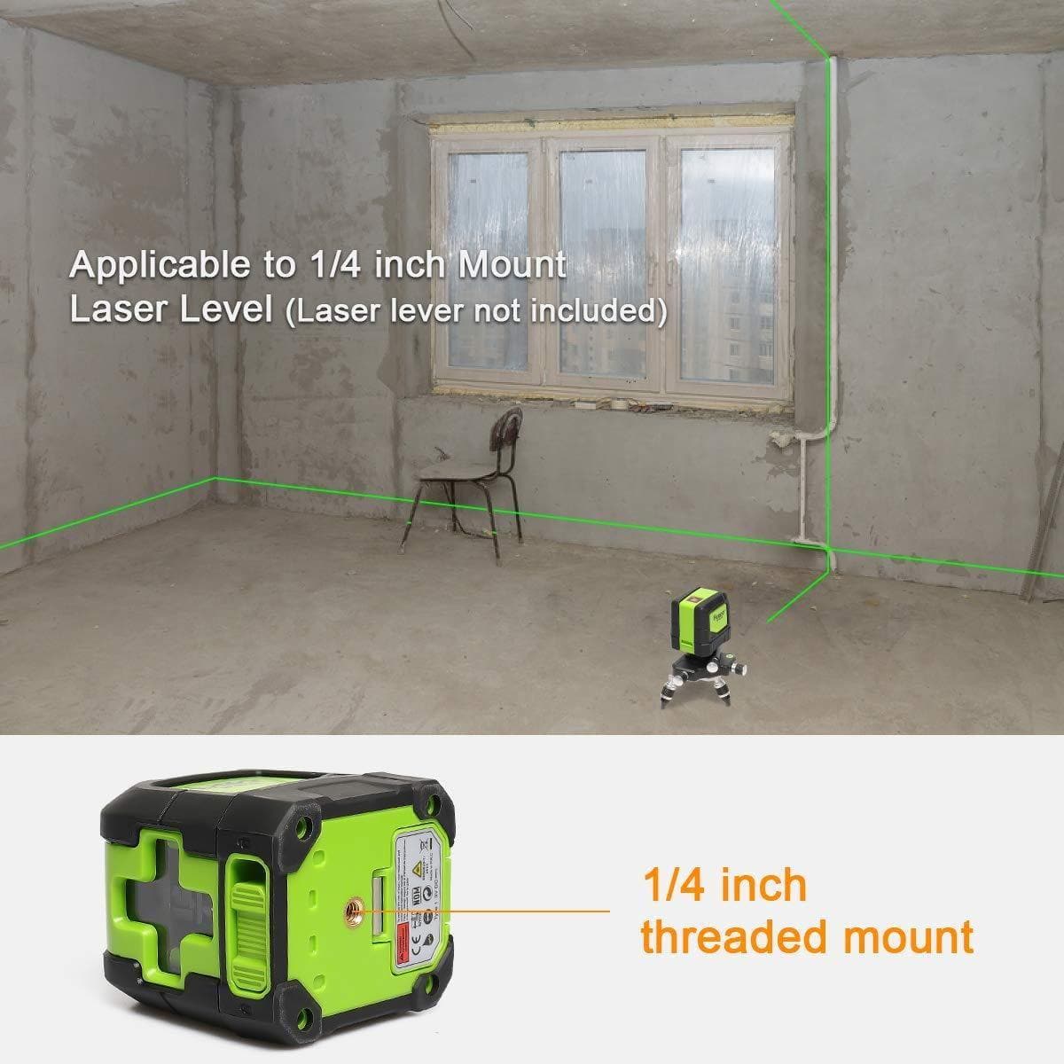 Huepar AT2 - Laser Level 360° Rotating Base Adapter - HUEPAR US