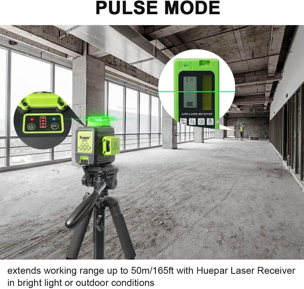 outdoor self-leveling lasers green beam cross