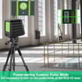 Huepar BOX1G - 45m Outdoor Green Cross Line Self-leveling Laser Level with Vertical Beam Spread Covers of 150° - HUEPAR US
