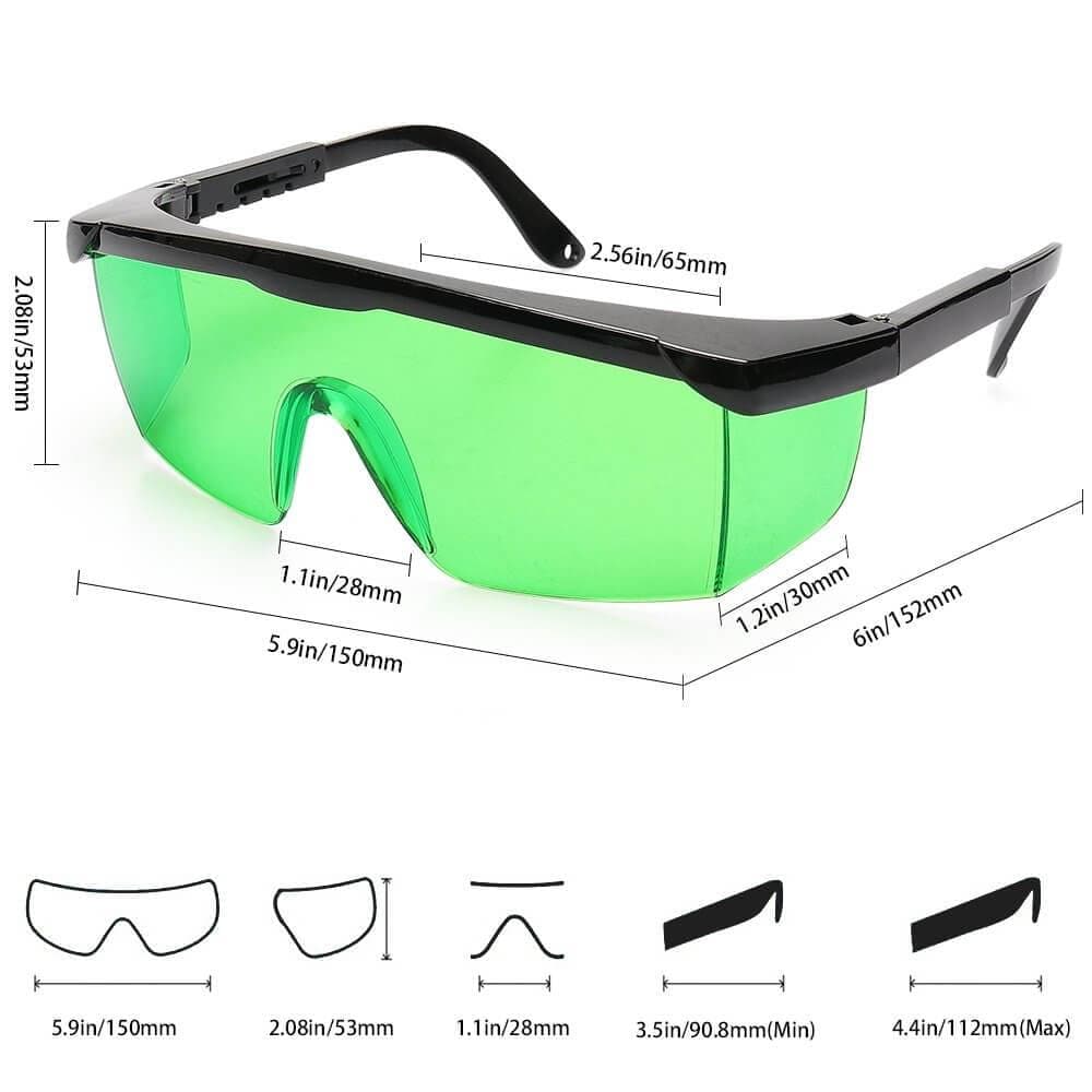 Dellenger Safety Glasses with Adjustable Temples | Ergodyne