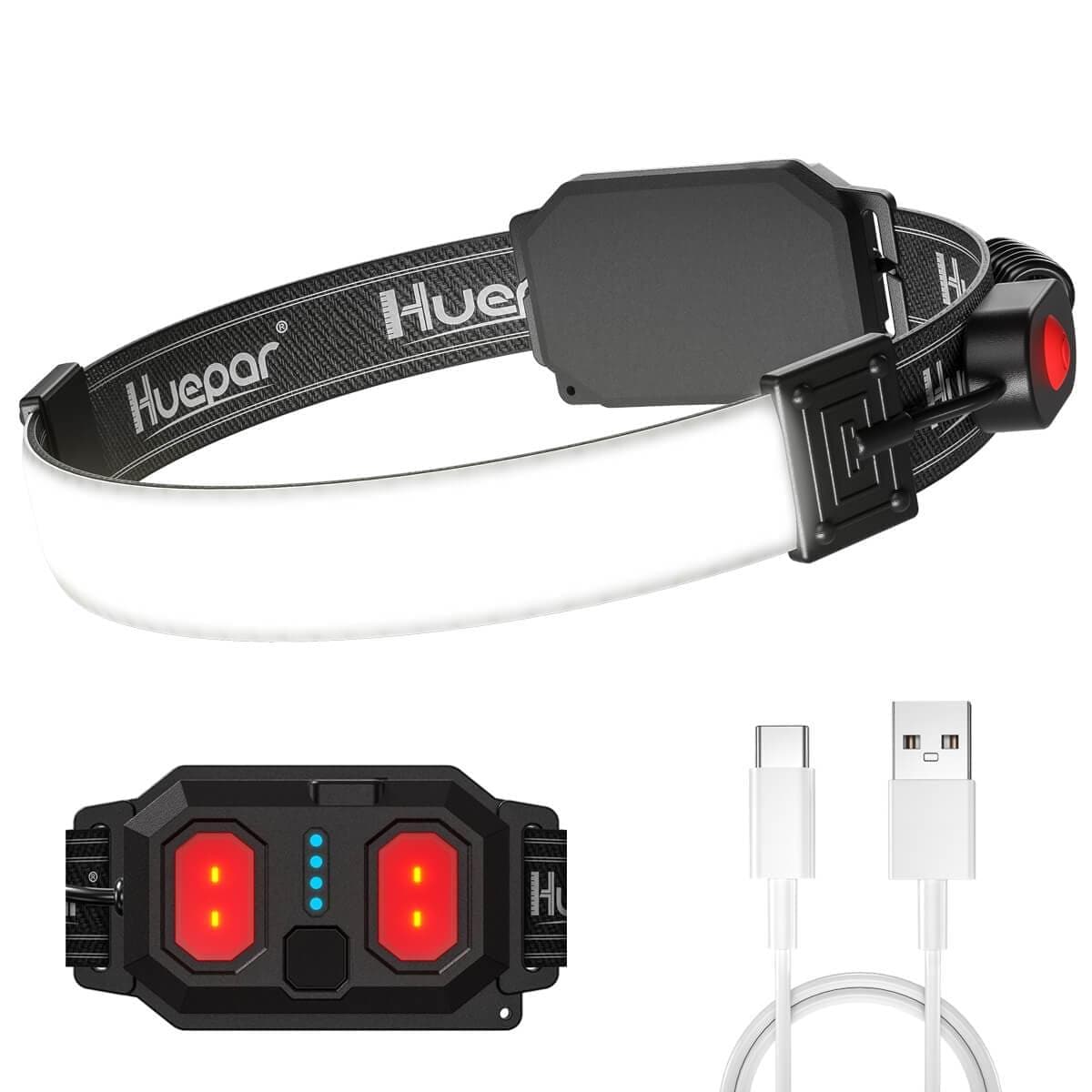 Huepar HL01 - 500 Lumens LED Headlamp - HUEPAR US