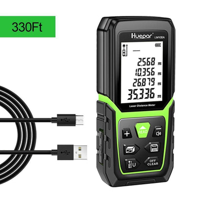 Huepar LM100A - 100M Laser Distance Meter - HUEPAR US