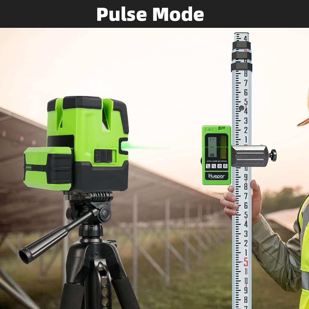 Huepar NT411G Laser Level - Cross Line Laser Level