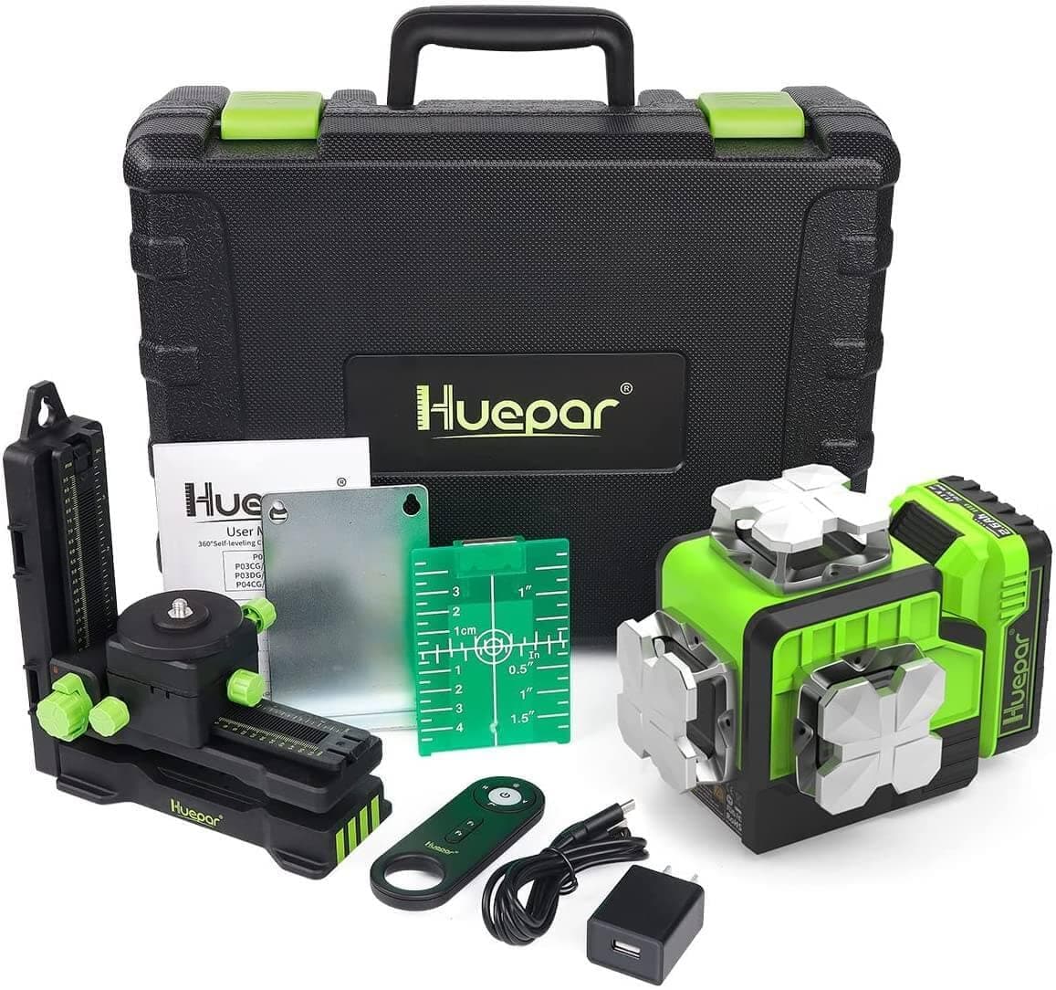 Why Green Lasers are Better: A Review of the Huepar P03CG (Laser Level) 