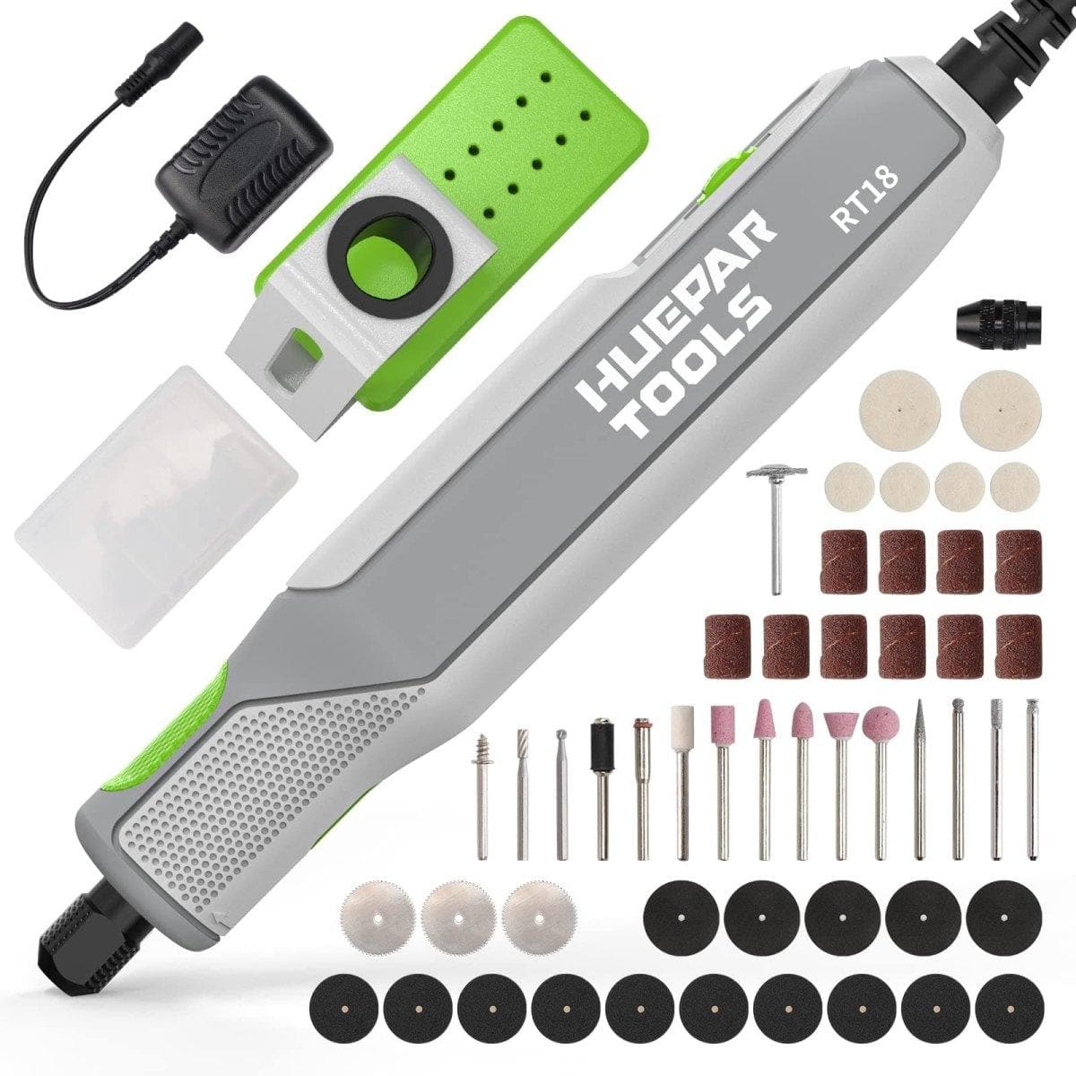 Huepar RT18 18V Rotary Tool Kit with Free Shipping from HUEPAR US3