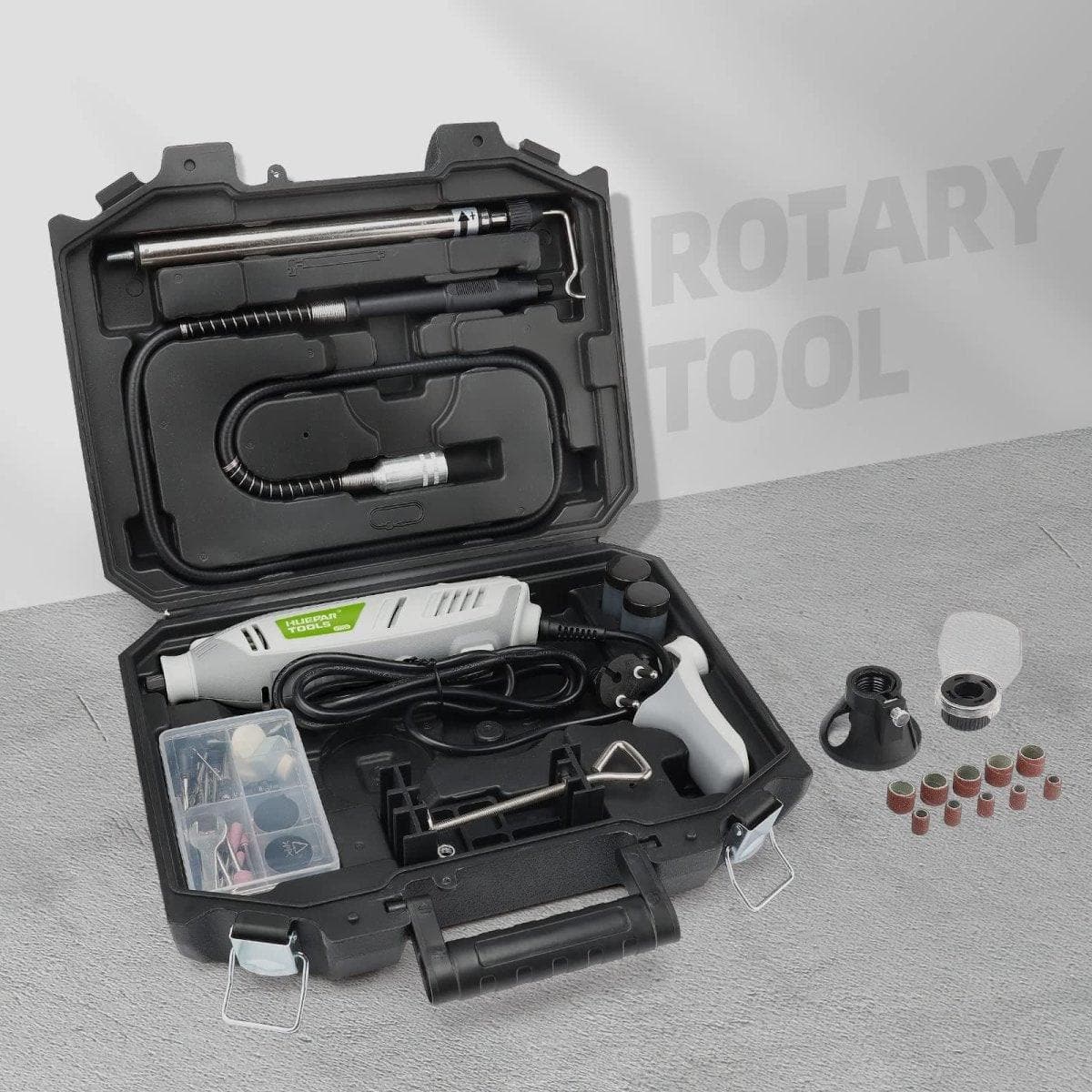 Huepar RT200 - 200W Rotary Tool Kit - HUEPAR US