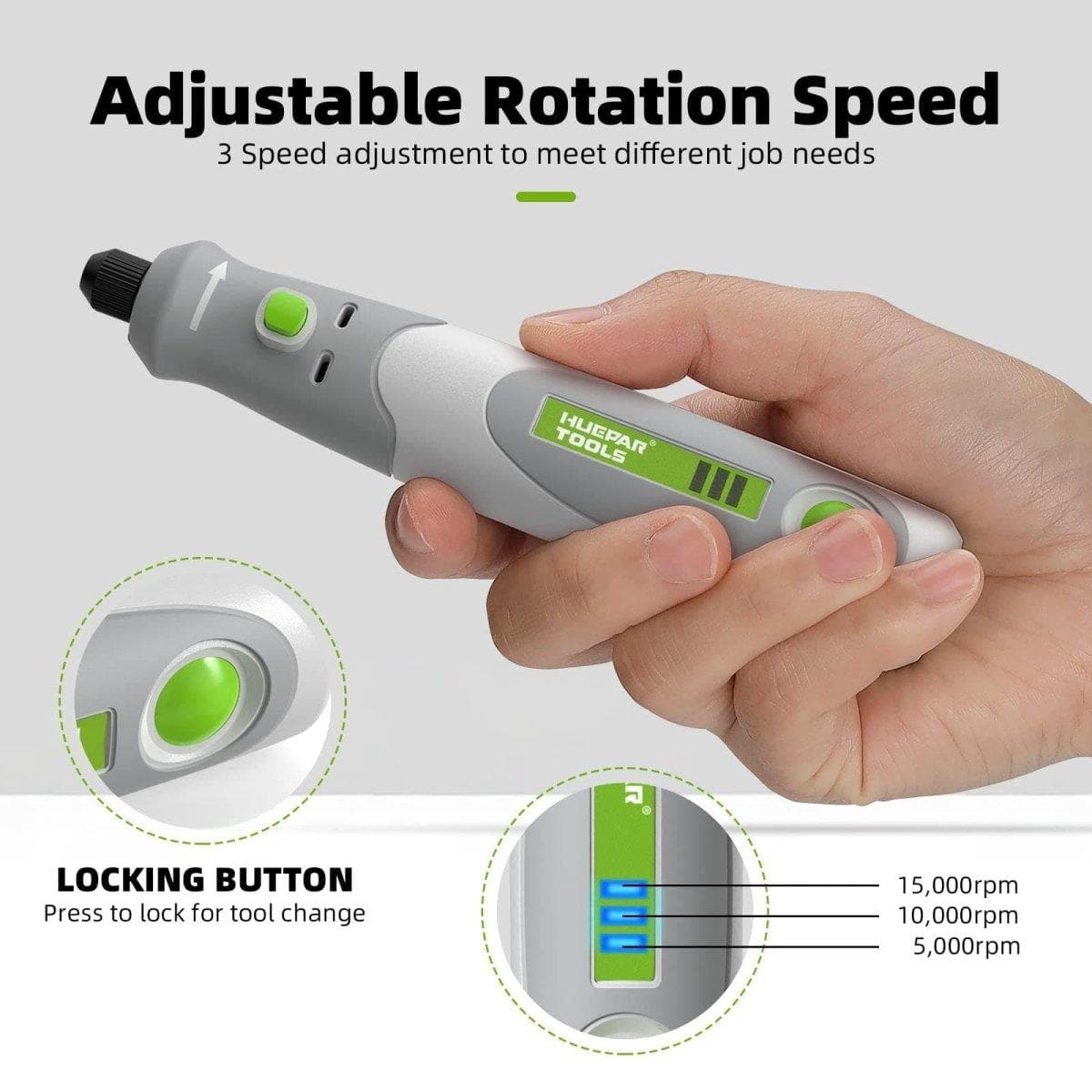 Huepar RT4 Basic - Mini Power Rotary Tool - HUEPAR US