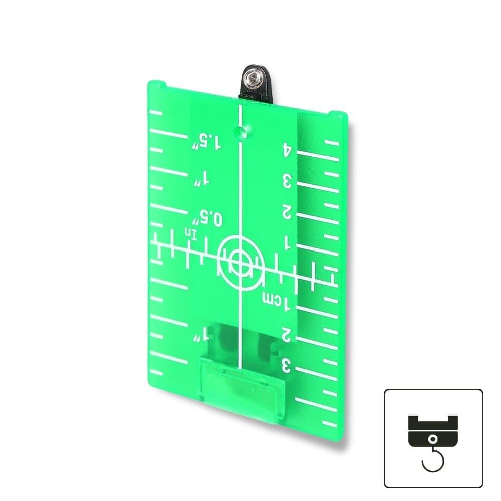 Huepar TP01G - Magnetic Floor Laser Target Plate Card - HUEPAR US
